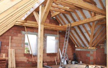 Moss Pit attic trusses